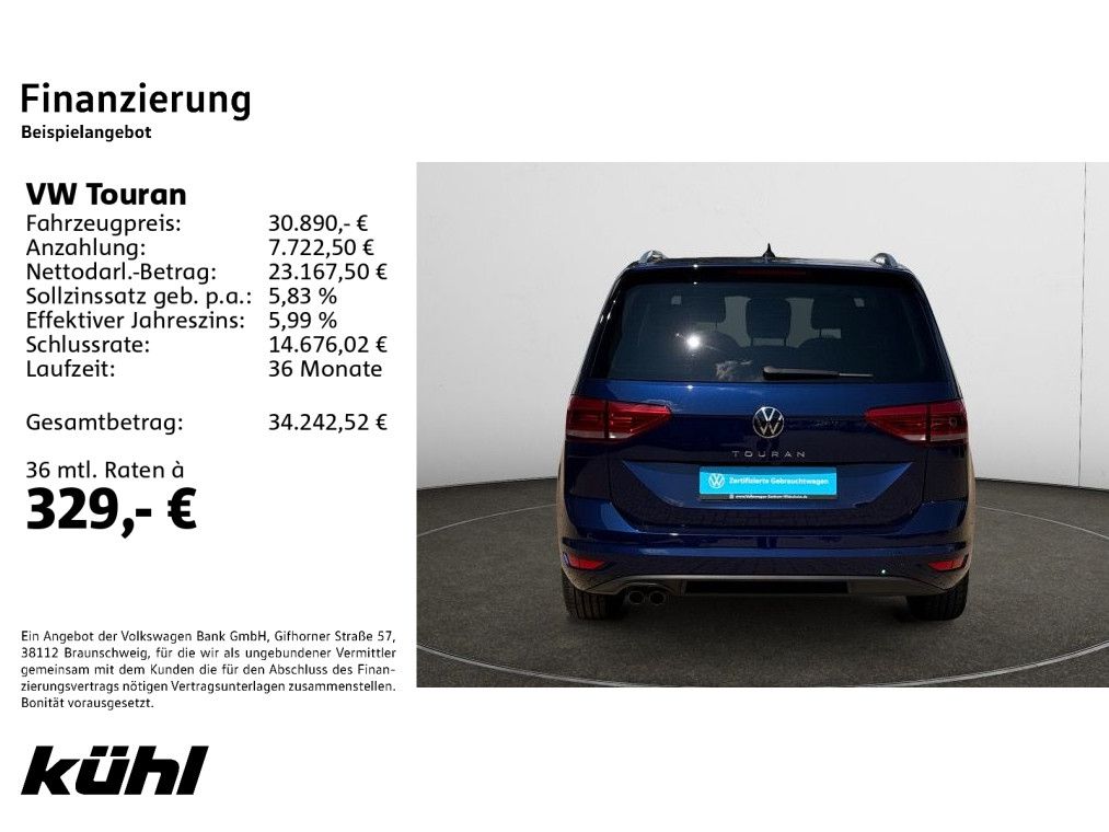 Volkswagen Touran 2.0 TDI DSG Highline Navi Pano Kamera Sta foto 2