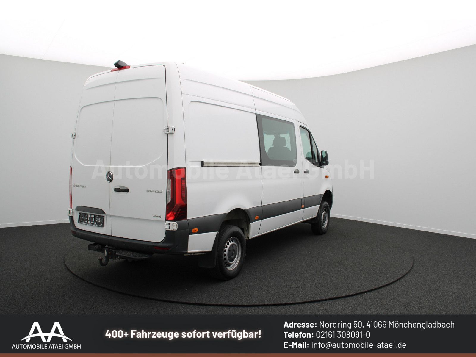 Fahrzeugabbildung Mercedes-Benz Sprinter 314 *4x4* Mixto+5-Sitze+Werkstatt 6012