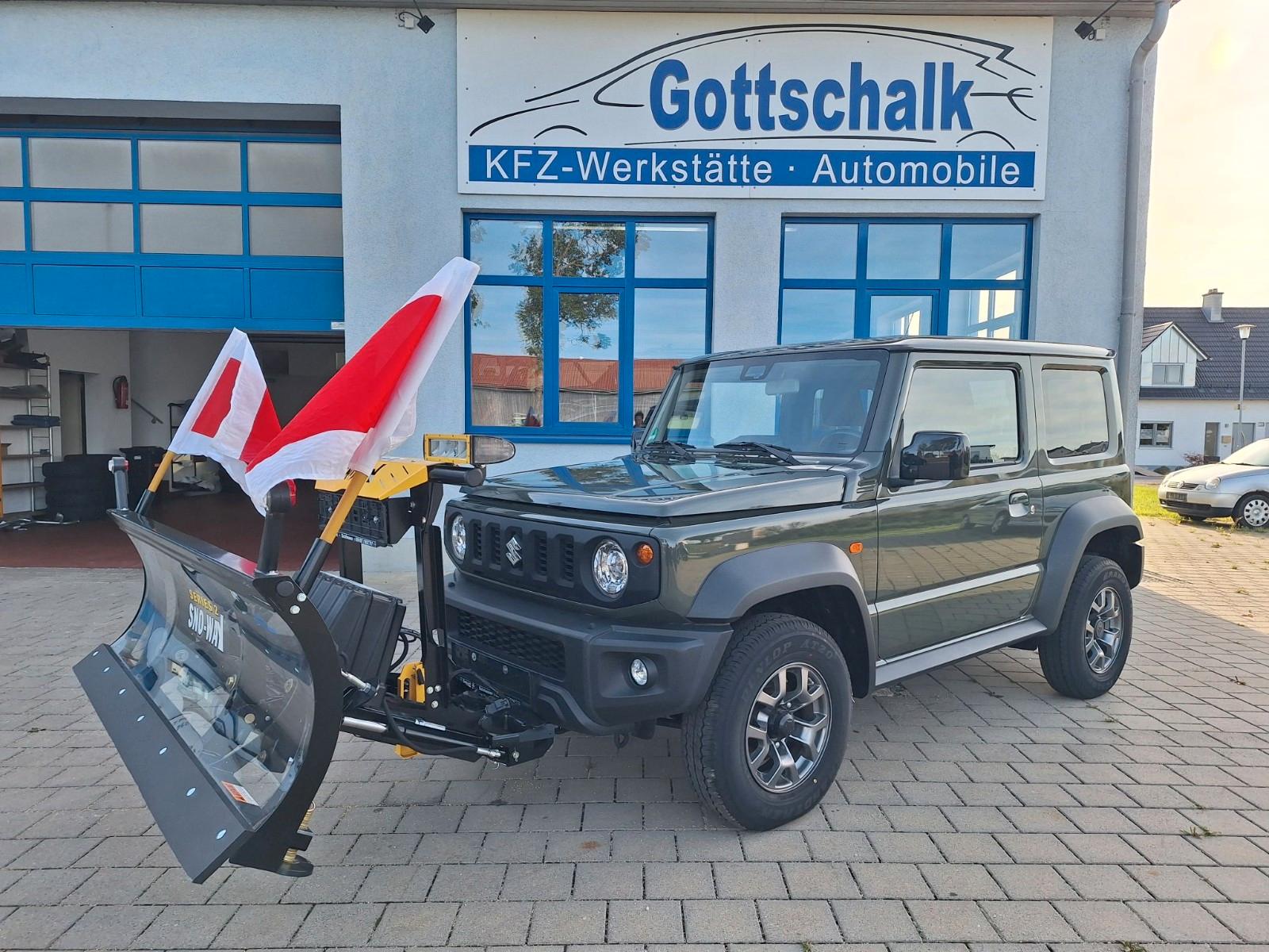 Suzuki Jimny Allgrip WINTERDIENST Schneepflug Streuer