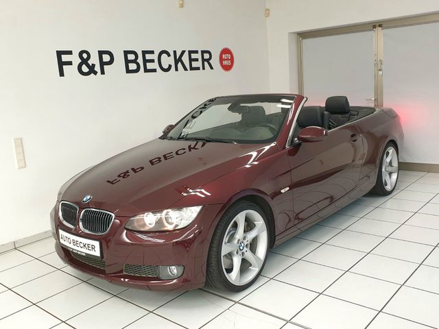 BMW 335i  Cabrio 1.Hand Scheckheft Schalter Leder