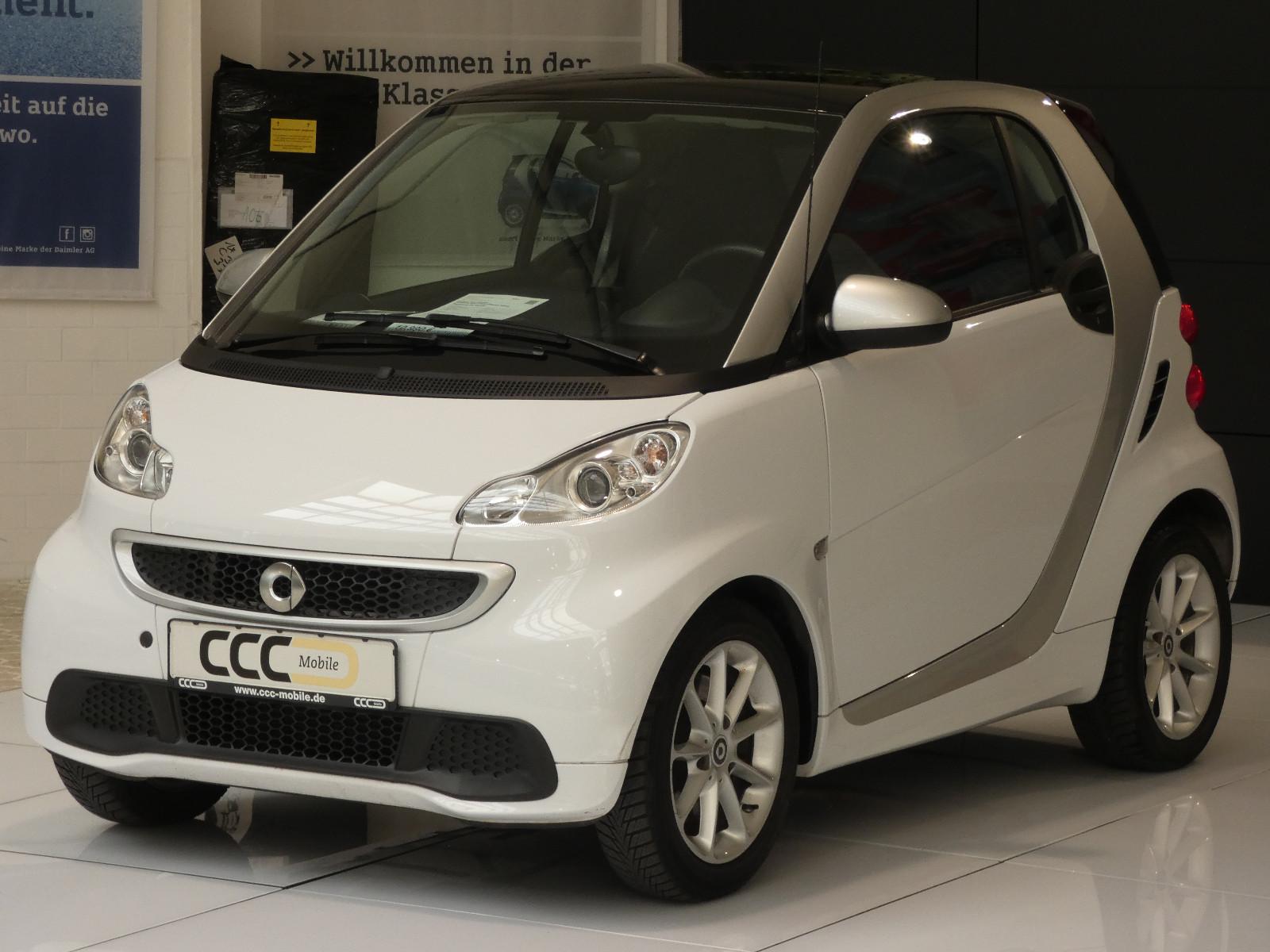 Smart fortwo coupe Passion Klima Panorama ele Fenster