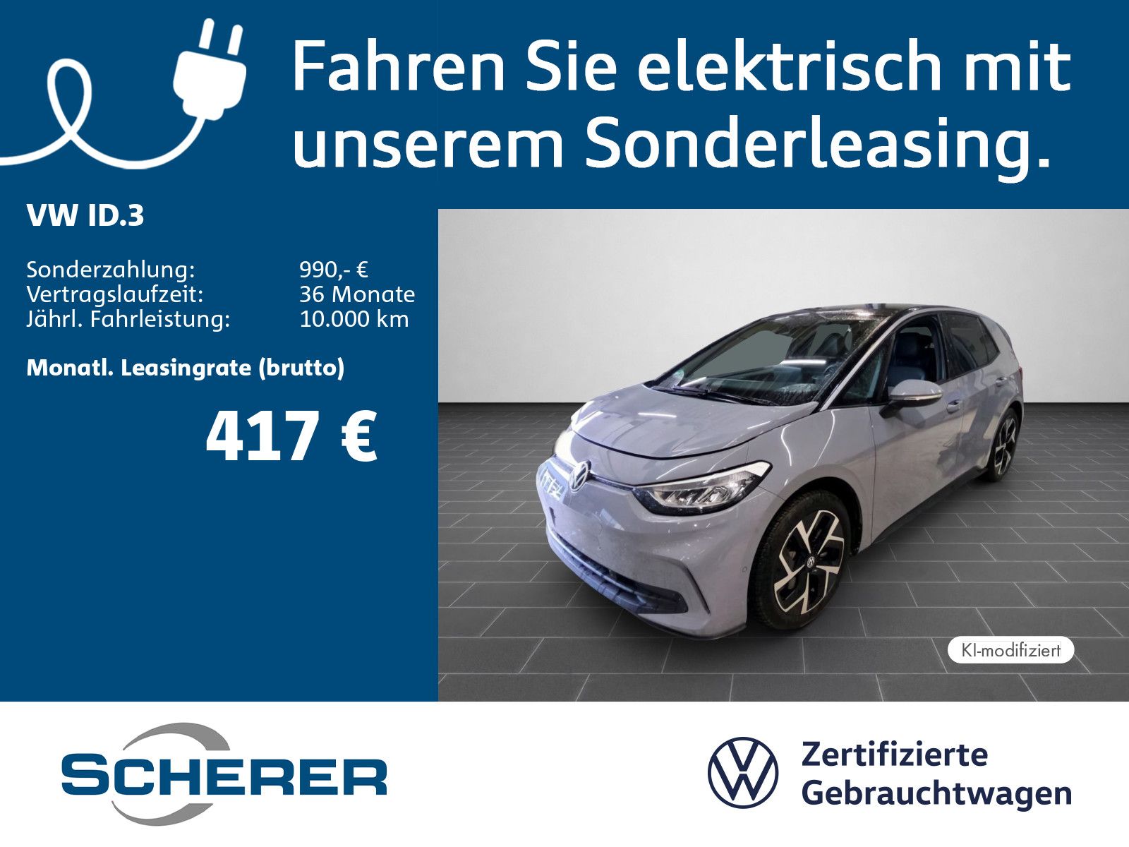 Volkswagen ID.3 Pro MOVE NAVI RFK elek. SITZE ACC KESSY foto 1
