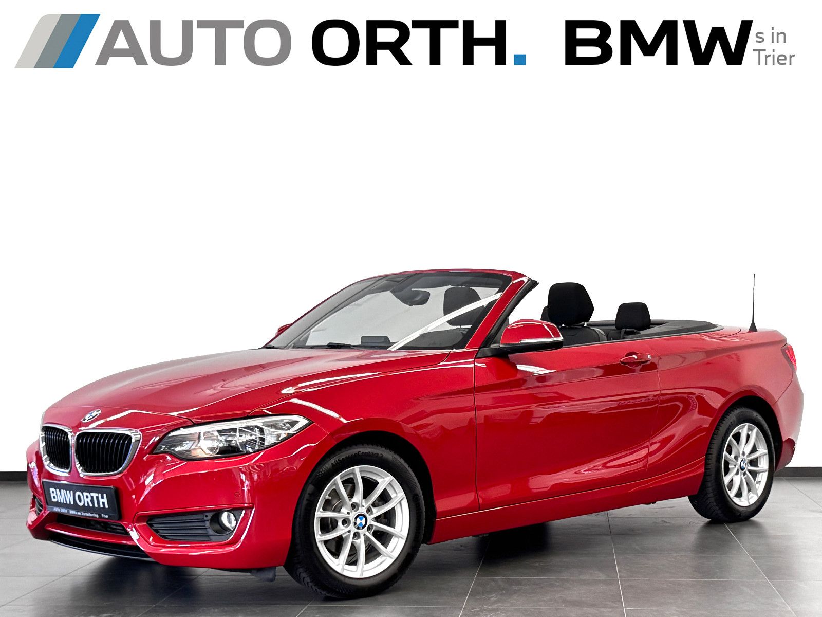 BMW 218i Cabrio AUTOM. NAVI SHZ PDC KLIMAAUT. TEMPO