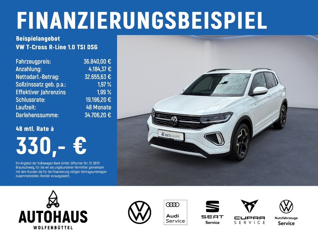 Volkswagen T-Cross R-Line 1.0 TSI DSG