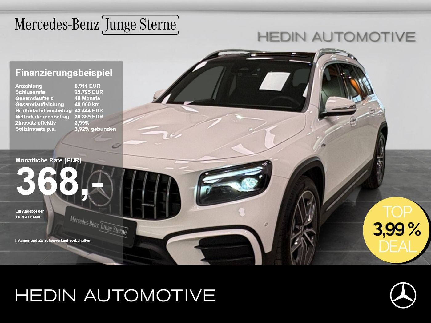 Mercedes-Benz AMG GLB 35 4M AMG|PANO|LED MULTIBEAM