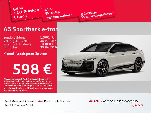 Audi A6 Sportback e-tron performance S line EditionOn