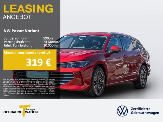 Volkswagen Passat Variant 2.0 TDI DSG ELEGANCE LEDER PANO H