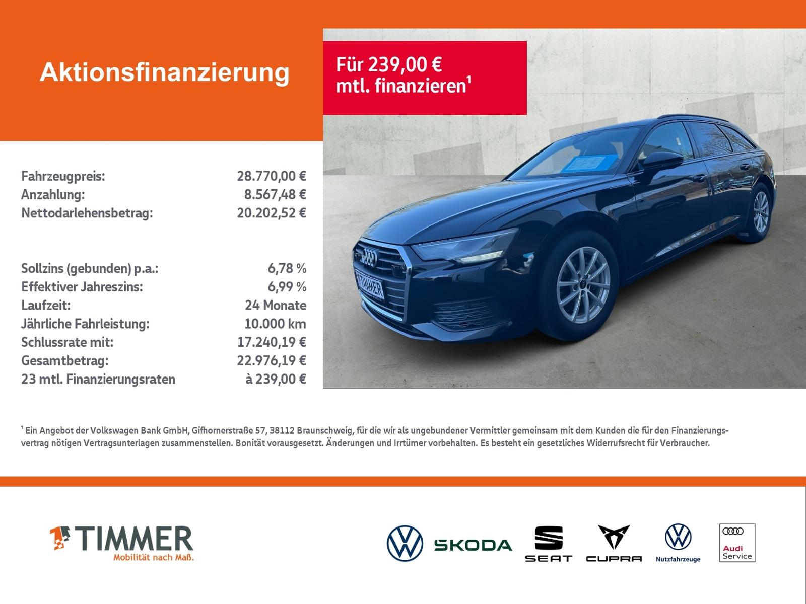 Audi A6 Avant 40 TDI Basis +LED+EHK+SHZ+AUDI-CONNECT+