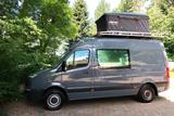 Volkswagen VW Crafter, Kastenwagen, ausgebaut mit Dac... - Volkswagen Crafter: Kastenwagen