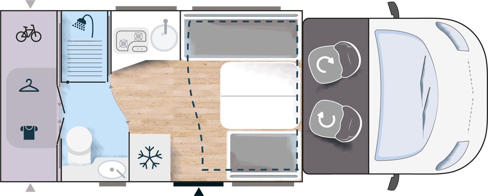 Fahrzeugabbildung Chausson X 650 Zubehör,Connect,Arctic