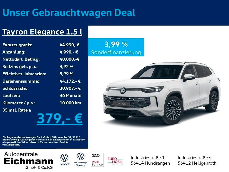 Image of Volkswagen Tayron