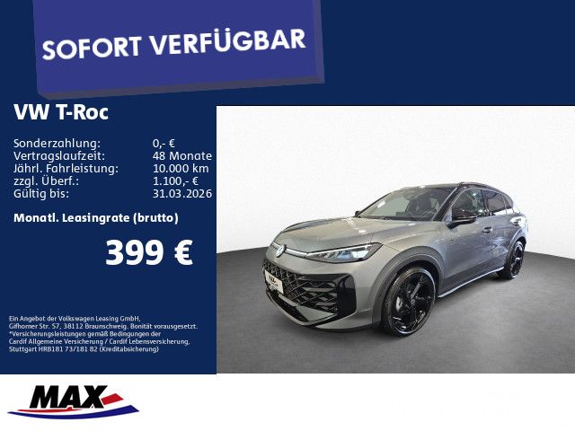 Volkswagen T-Roc R-Line 1.5 l eTSI DSG Pano+AHK+Navi+Harman