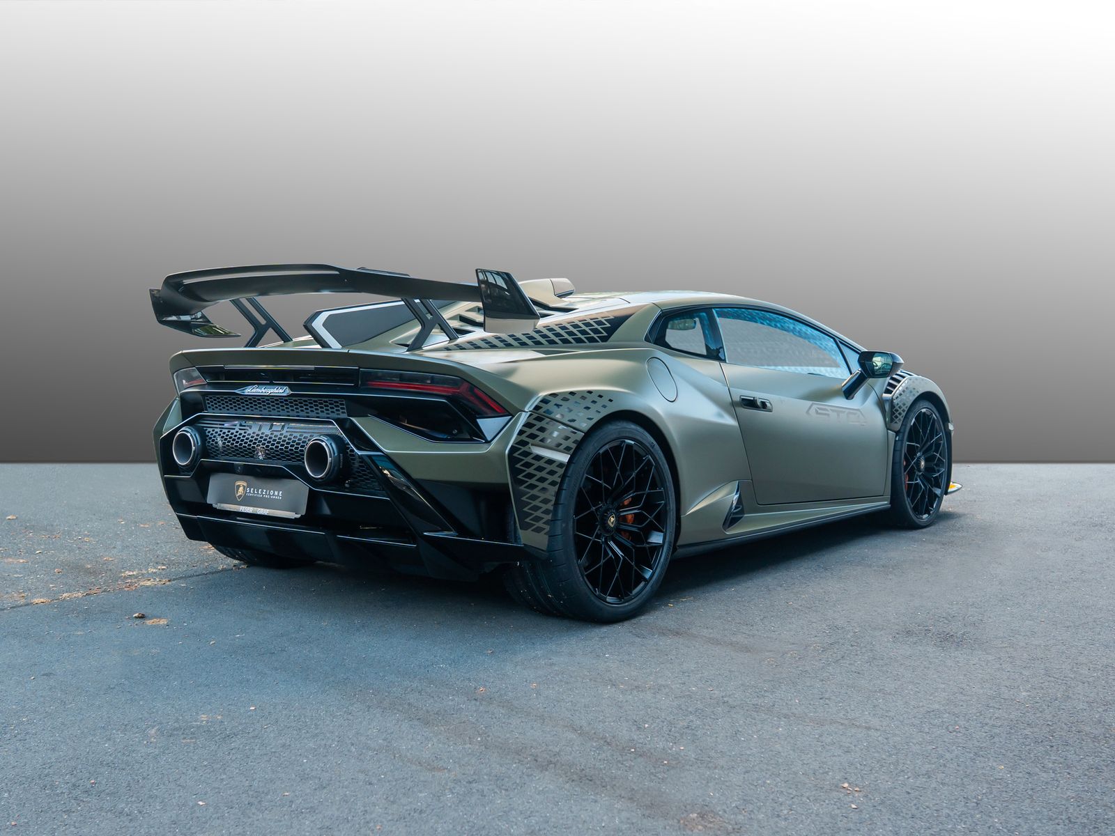 Lamborghini Huracán STO Verde Turbine Akrapovic PPF foto 3
