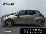 Toyota Yaris Hybrid 1.5 Team D *LED*Navi*Kamera*CarPlay - mit Hybrid-Antrieb: Braun, Kleinwagen