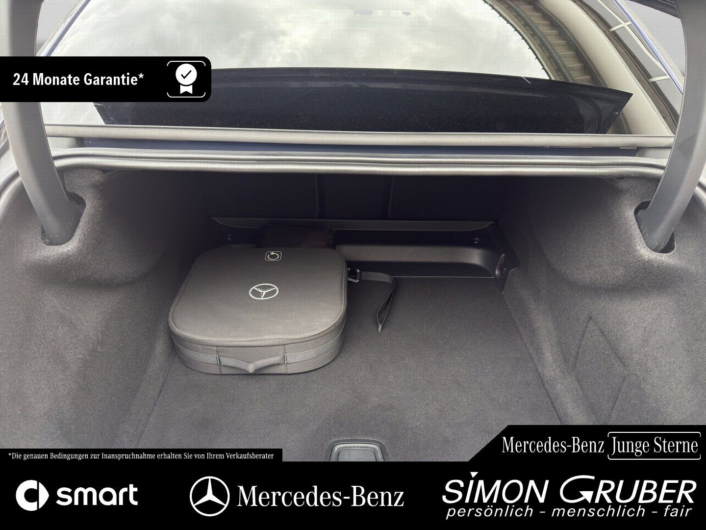 Fahrzeugabbildung Mercedes-Benz EQE 350 Edition AMG AHK WP Burm DigiL Mod 2024