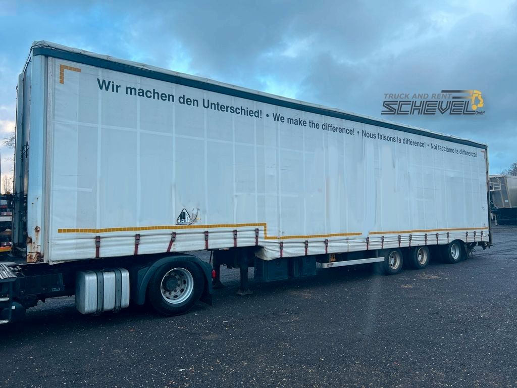 Fahrzeugabbildung Andere WIESE SA3-3CS-S Tieflader Plane Lenkachse Edscha