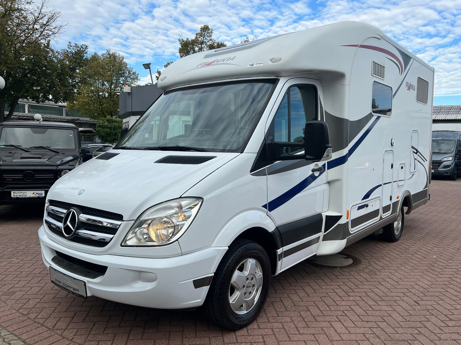 Fahrzeugabbildung Frankia T 6400 BD CompactClass MB Sprinter 316 CDI MAXI