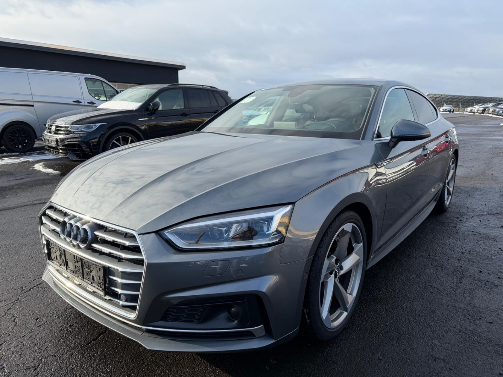 Audi A5 Sportback Quattro S line Head Up Matrix B&O