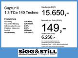 Renault Captur II 1.3 TCe 140 Techno LED*NAV*SHZ*SPUR*PD - Renault Captur: Techno