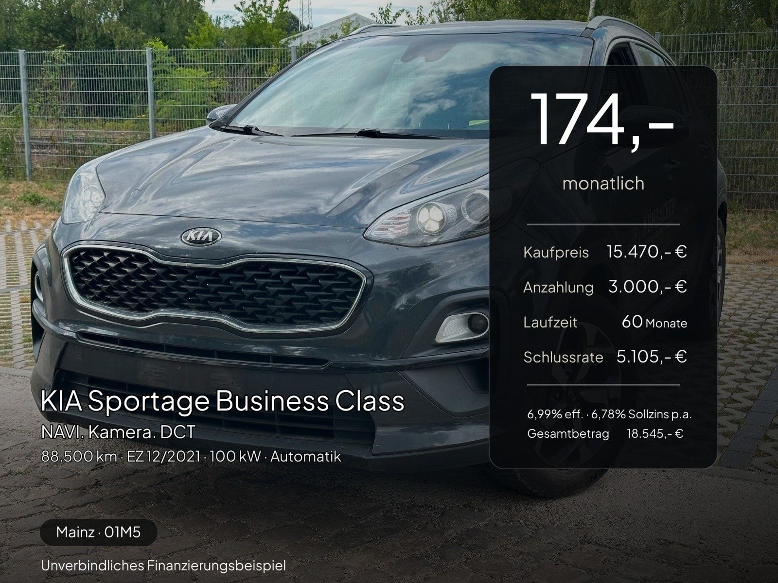 Kia Sportage Business Class NAVI. Kamera. DCT imagem 2