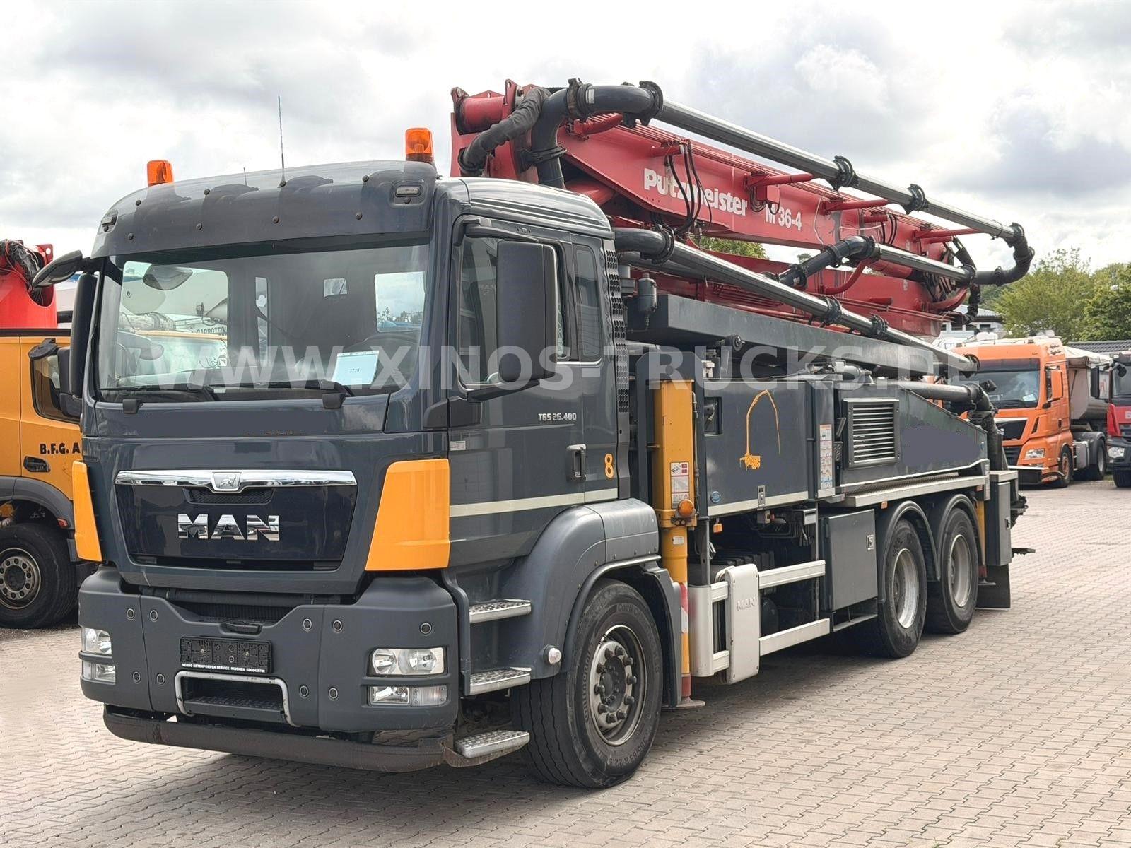 MAN TGS 26.400 6X4 Putzmeister BSF 36M/4 16-HLS