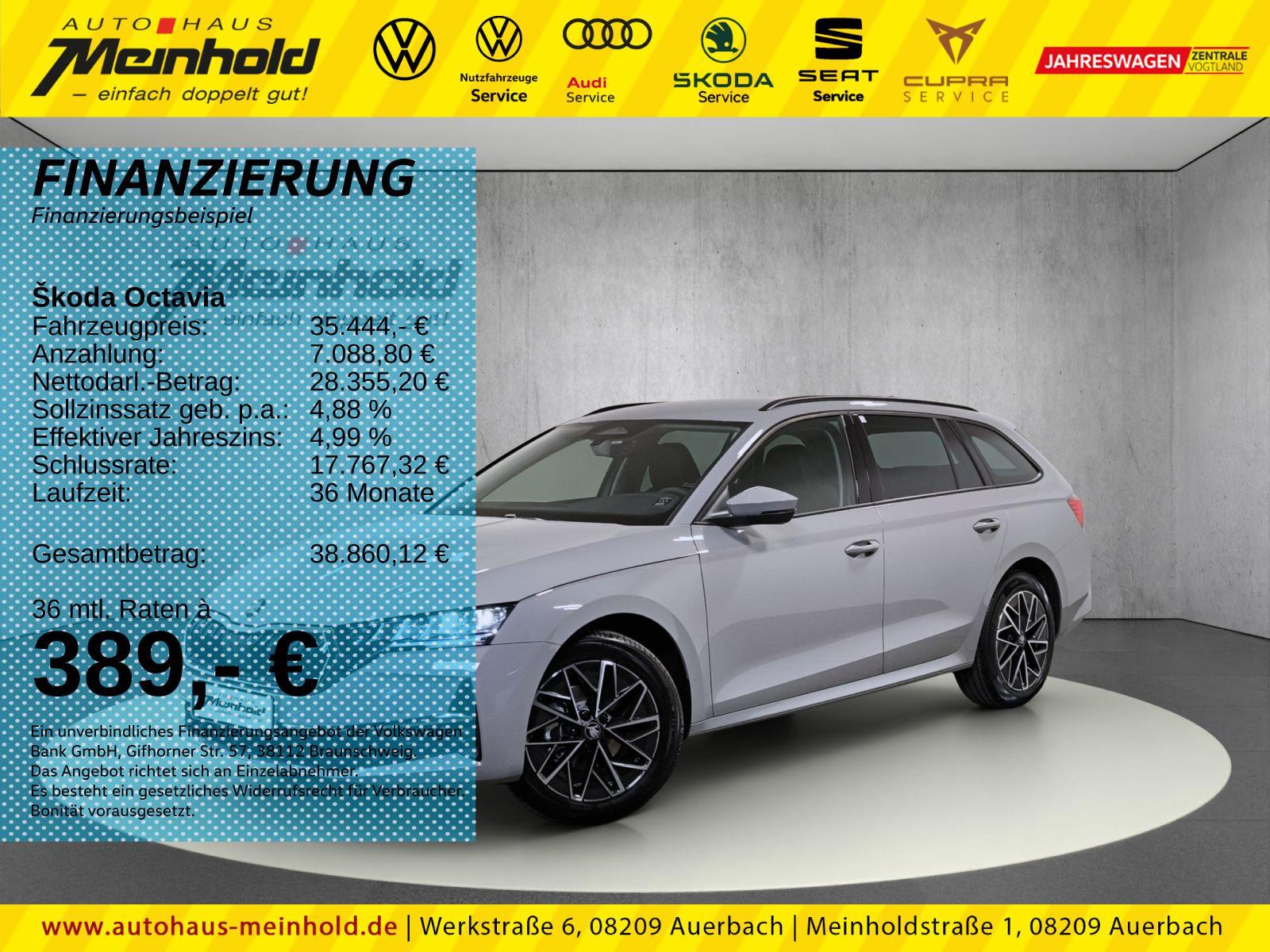 Skoda Octavia Combi 2.0 TDI DSG Selection,5 J Garantie