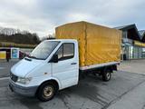 Mercedes-Benz Sprinter 208 D Pritsche & Plane AHK - Mercedes-Benz 208 d