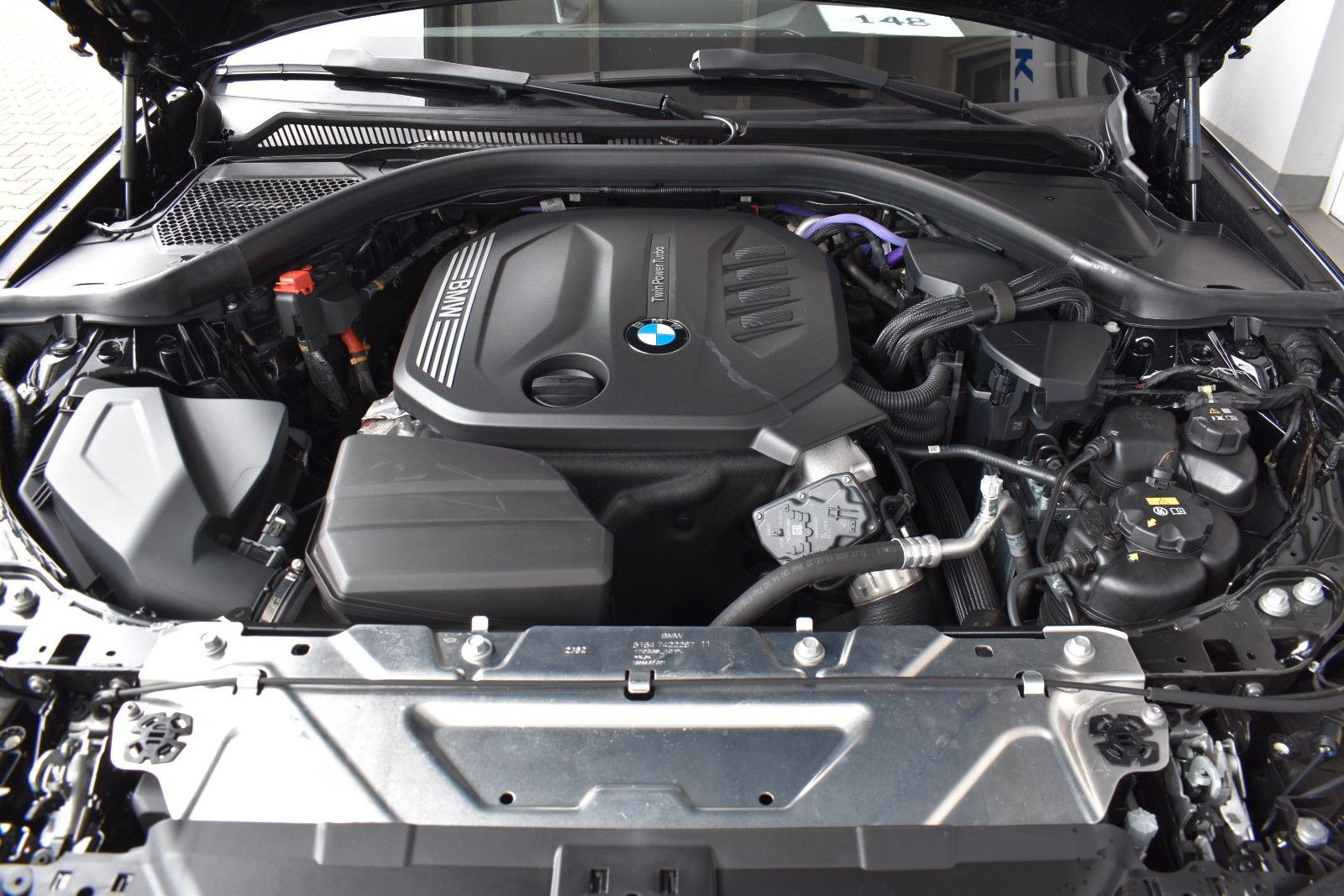 BMW 318d Touring Aut. Mild-Hybrid  Navi Teilleder foto 13