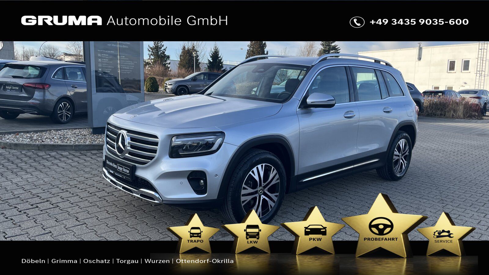MERCEDES-BENZ GLB 200 d 7Sitze+Keyless+AHK+Burmester+CarPlay++