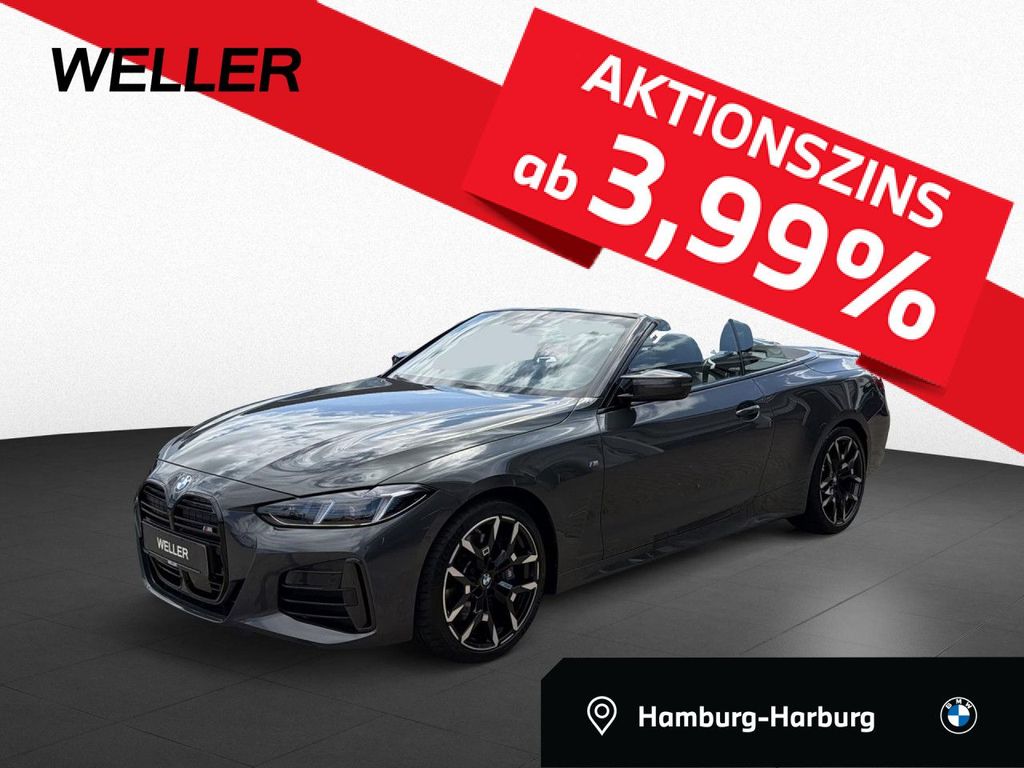BMW M440iA xDr Cabrio M Carbon,19",H/K,360°,St+G