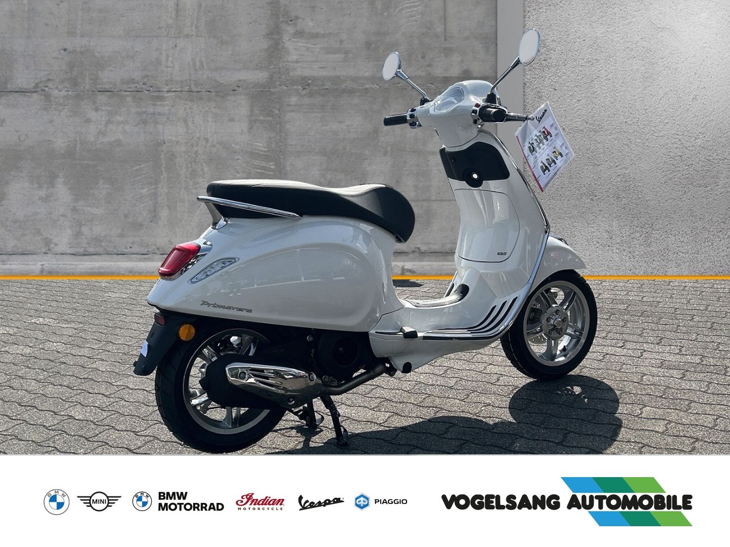 Fahrzeugabbildung Vespa Primavera 50 I-Get, Voll LED, LCD Display, Facel