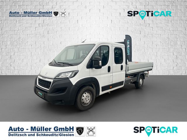 Peugeot Boxer Pritsche Doka. 435 L4 BlueHDi 165 Klima