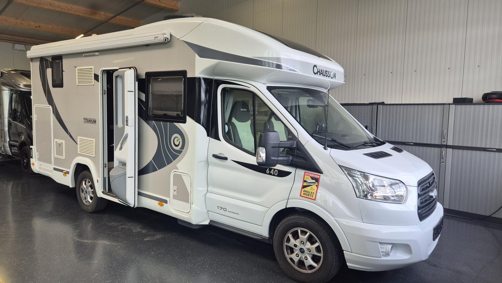 Chausson 640 Titanium SAT/TV.Solar.Autom.170PS.Alarm