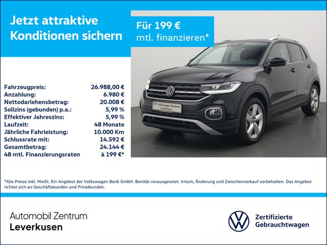 Volkswagen T-Cross 1.5 TSI DSG AHK APP CONNECT KAM ACC LED