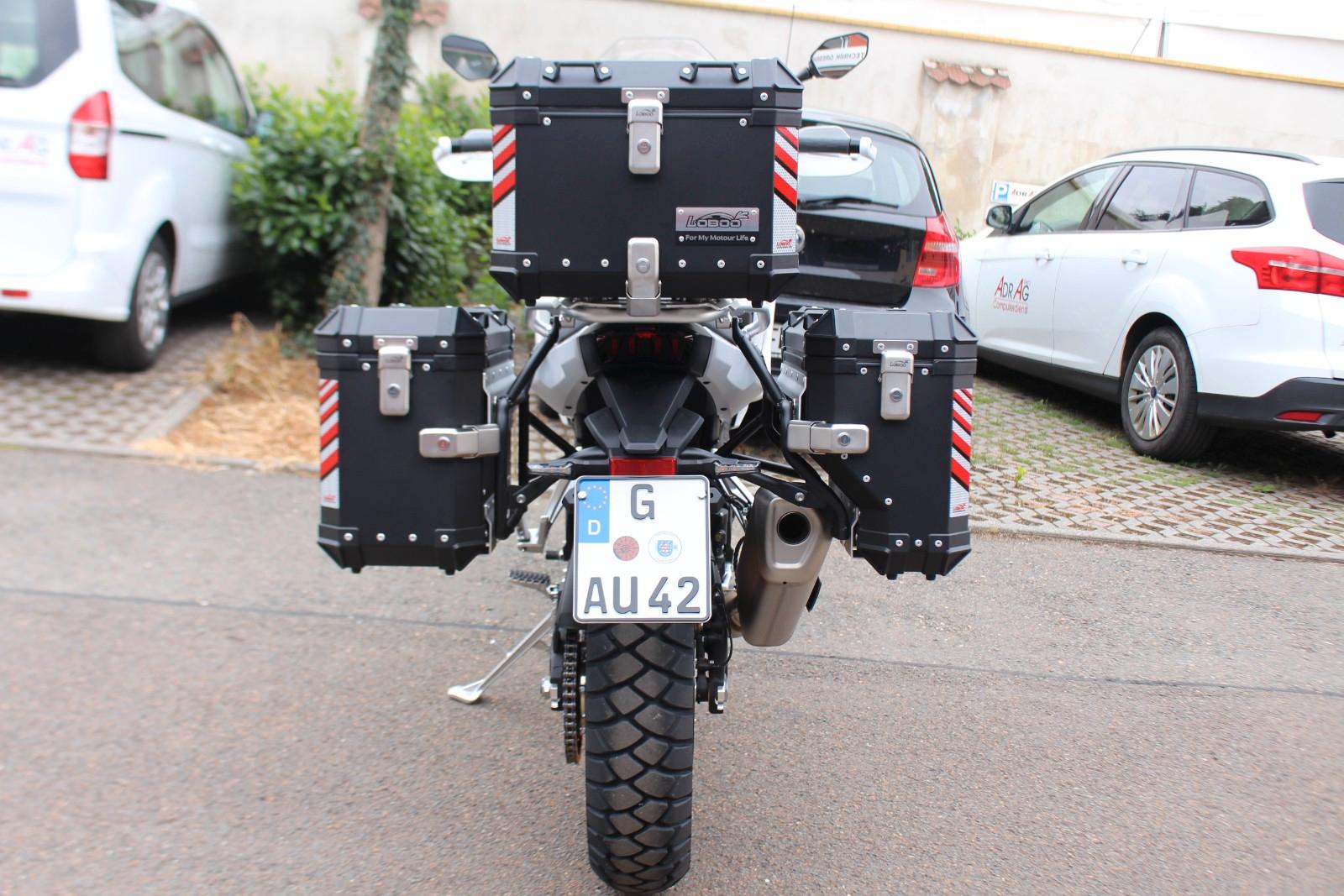 KOVE 800X Toring 3Koffer jetzt lieferbar Probefahrt