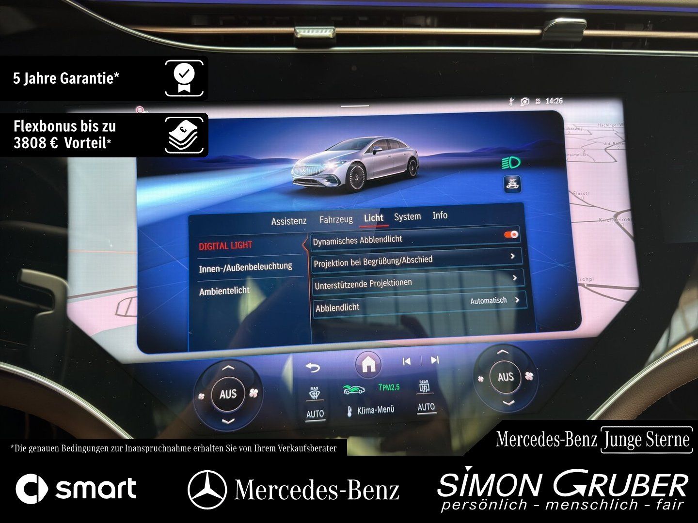 Fahrzeugabbildung Mercedes-Benz EQS 53 4M+ AMG Manufaktur Paket magno HUD Guard