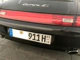 Porsche 993 Carrera 4 Cabrio,H-Zulassung, 3-fach schwarz - Porsche 993: Carrera 4s