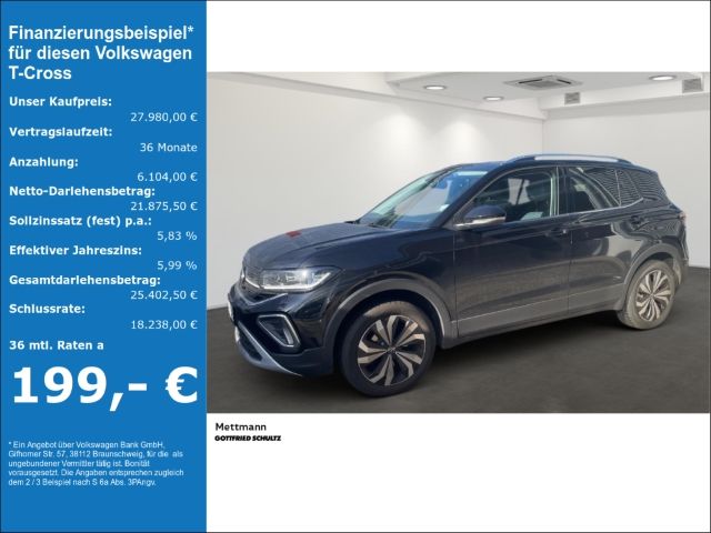 Volkswagen T-Cross Style 1.0 TSI DSG NAVI KAMERA LED SHZ