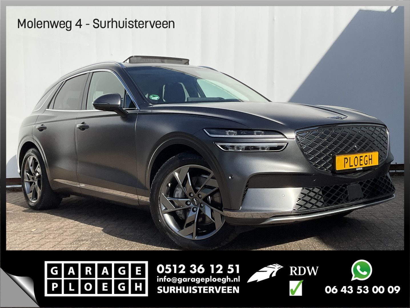 Genesis GV70 Pano SOH 98% Afn.Trekhaak leder 360° HUD St