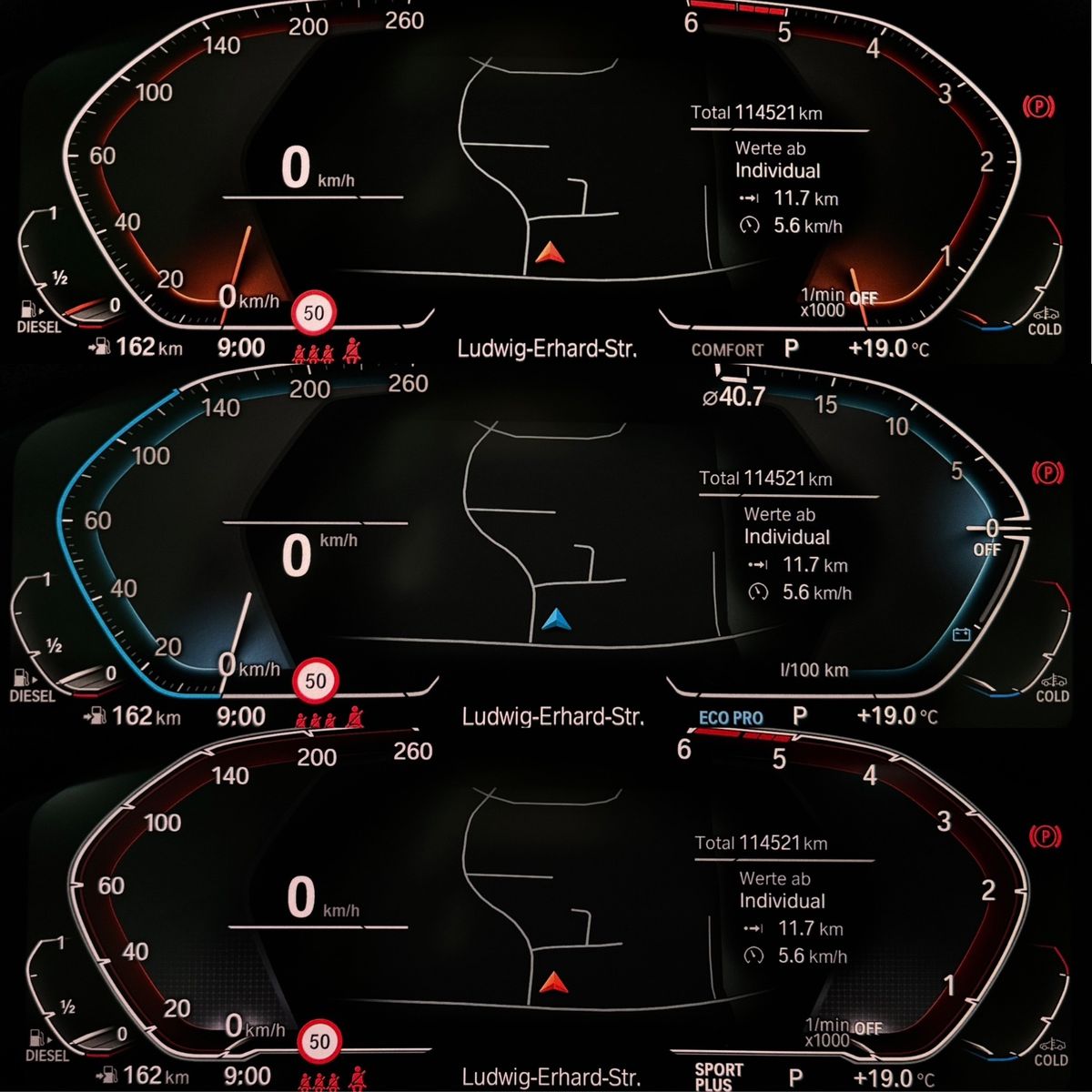 Fahrzeugabbildung BMW 540d xD SportLine Panorama Kamera HUD H/K SoftCl