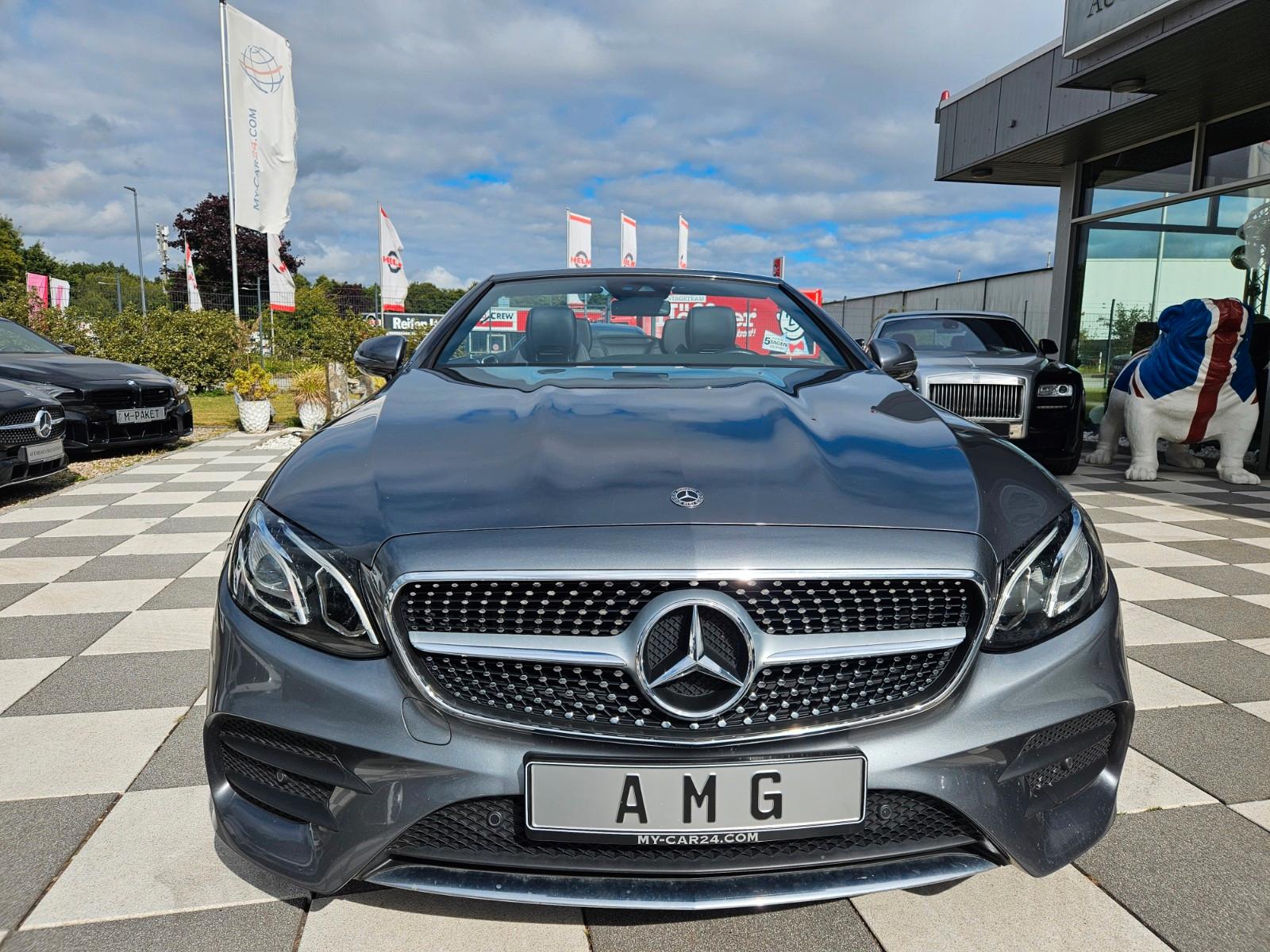 Mercedes-Benz E 200Cabrio+AMG Line+Airscarf+R Kam+Leder