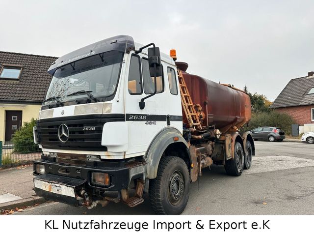 Mercedes-Benz 2638 SK/6x4 /Wassertank/ Big Axel 13 Tonn