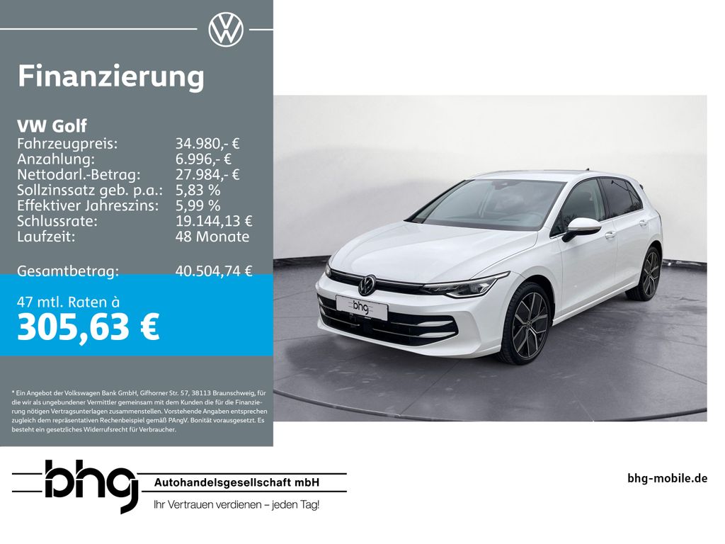 Golf Style 1,5 l TSI OPF 6-Gang