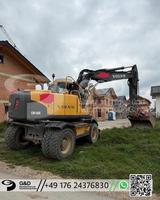 Volvo EW160C SW OilQuick Schwenklöffel - Volvo Mobilbagger Ew