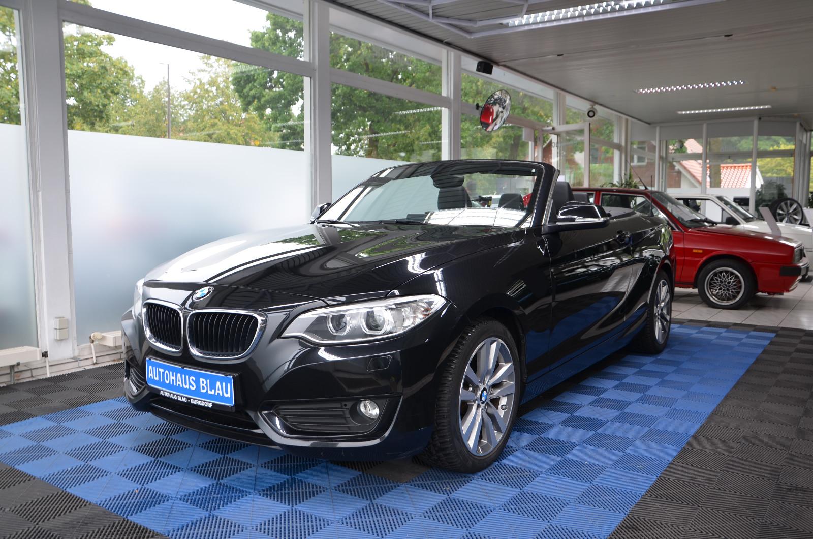 BMW 228 i Cabrio *LEDER*BI-XENON*SITZHZG*1.HAND!*