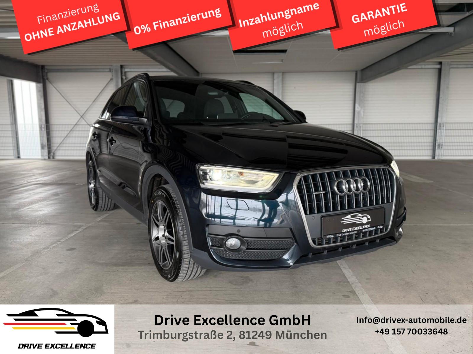 Audi Q3 2.0 TDI KEYLESS SH AHK NAVI BT RFK PDC TEMP