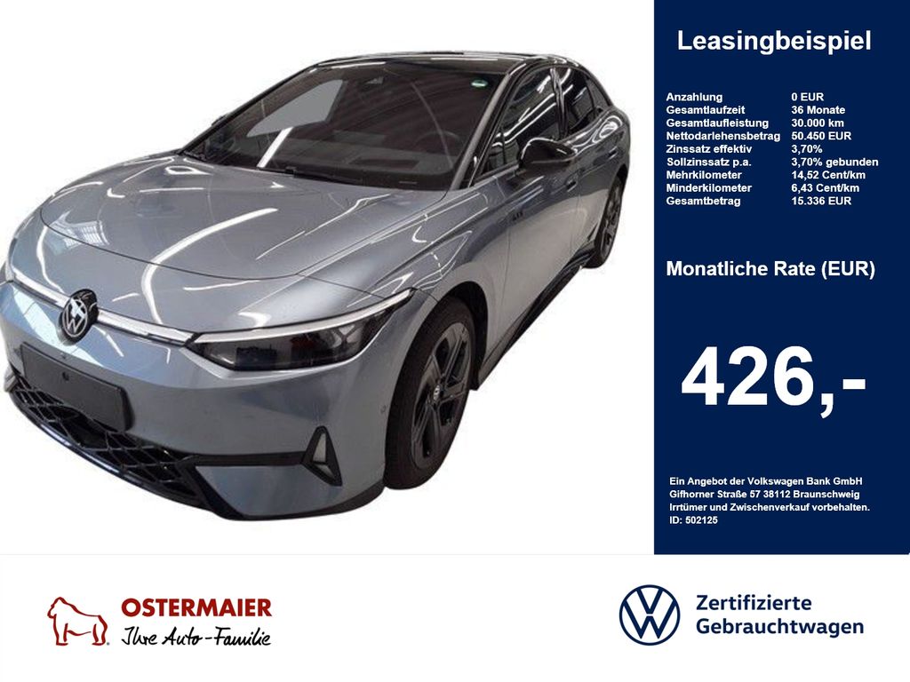 Volkswagen ID.7 GTX 340PS NP.81T ACC.5J-G.WÄRMEPUMPE.AHK.AR