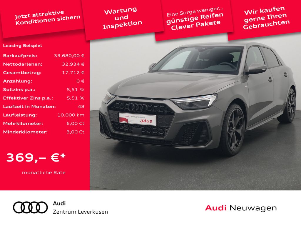 A1 Sportback TFSI S line NAVI LED ACC KAM VIRT