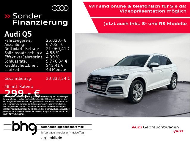 AUDI Q5  55 TFSIe quattro S-line LED/Navi 55 TFSIe qu