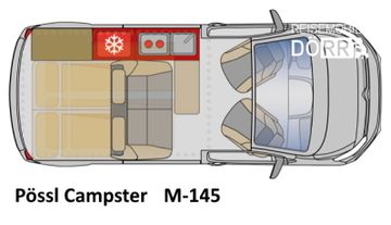 Fahrzeugabbildung Pössl Campster Citroen 145 PS